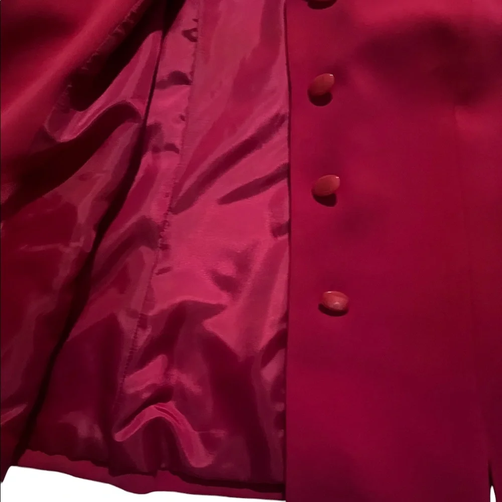 Women’s Pink Blazer and Skirt Suit Jacket Set